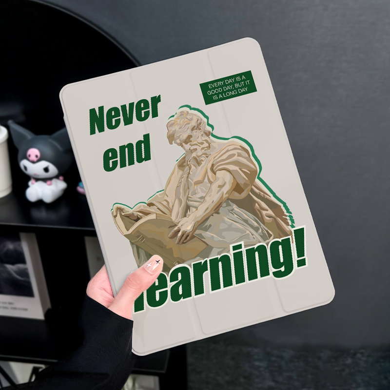 适用于ipad三折硅胶保护壳防摔