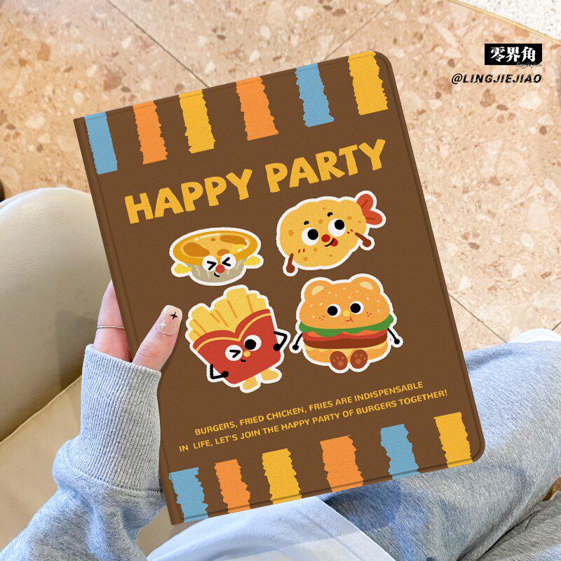 适用于联想小新pad保护套叉腰薯条2025新款padplus平板电脑带笔槽11寸书本式10.6寸蚕丝纹散热PAD全包边防摔