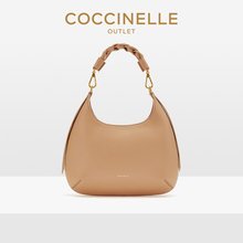 COCCINELLE/可奇奈尔CHARIOT中号牛皮月牙包腋下包