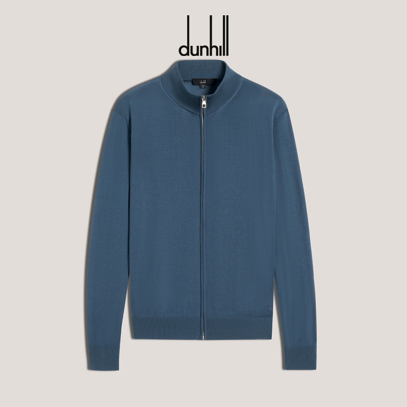 dunhill登喜路 美利奴羊毛拉链开衫毛衣针织衫秋冬简约休闲男士在类目 男装, 针织衫/毛衣中 - 来自Buy2taobao.com提供专业的淘宝代购服务