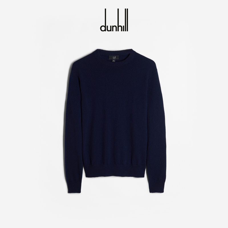 经典毛衣dunhill/登喜路羊绒圆领
