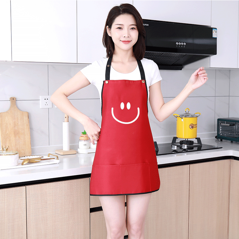 洋气小个子围裙女厨房家用做饭