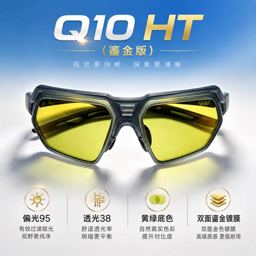 鎏金版钓鱼偏光镜增亮找鱼镜Q10