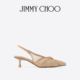 皮革拼网眼布高跟鞋 JIMMY 春季 TWIST 系列 ISA 女士 CHOO