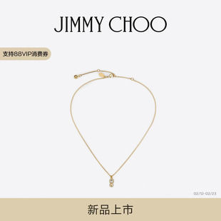 [新年礼物]JIMMY CHOO/JC PEARL CUBE PENDENT 女士 金属吊坠项链
