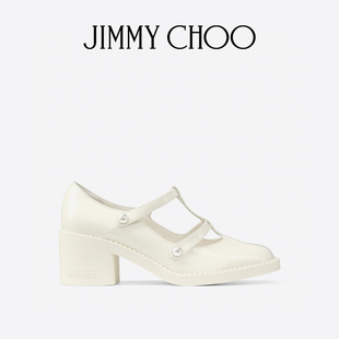 [新年礼物][白鹿同款]JIMMY CHOO/ADELINE 60 女士JK漆皮玛丽珍JC