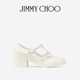 新年礼物 ADELINE 白鹿同款 JIMMY CHOO 女士JK漆皮玛丽珍JC