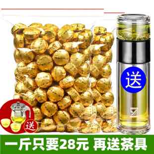 糯米香普洱小沱茶普洱熟茶叶小饼茶金砖云南古树沱茶散装 500g 袋装