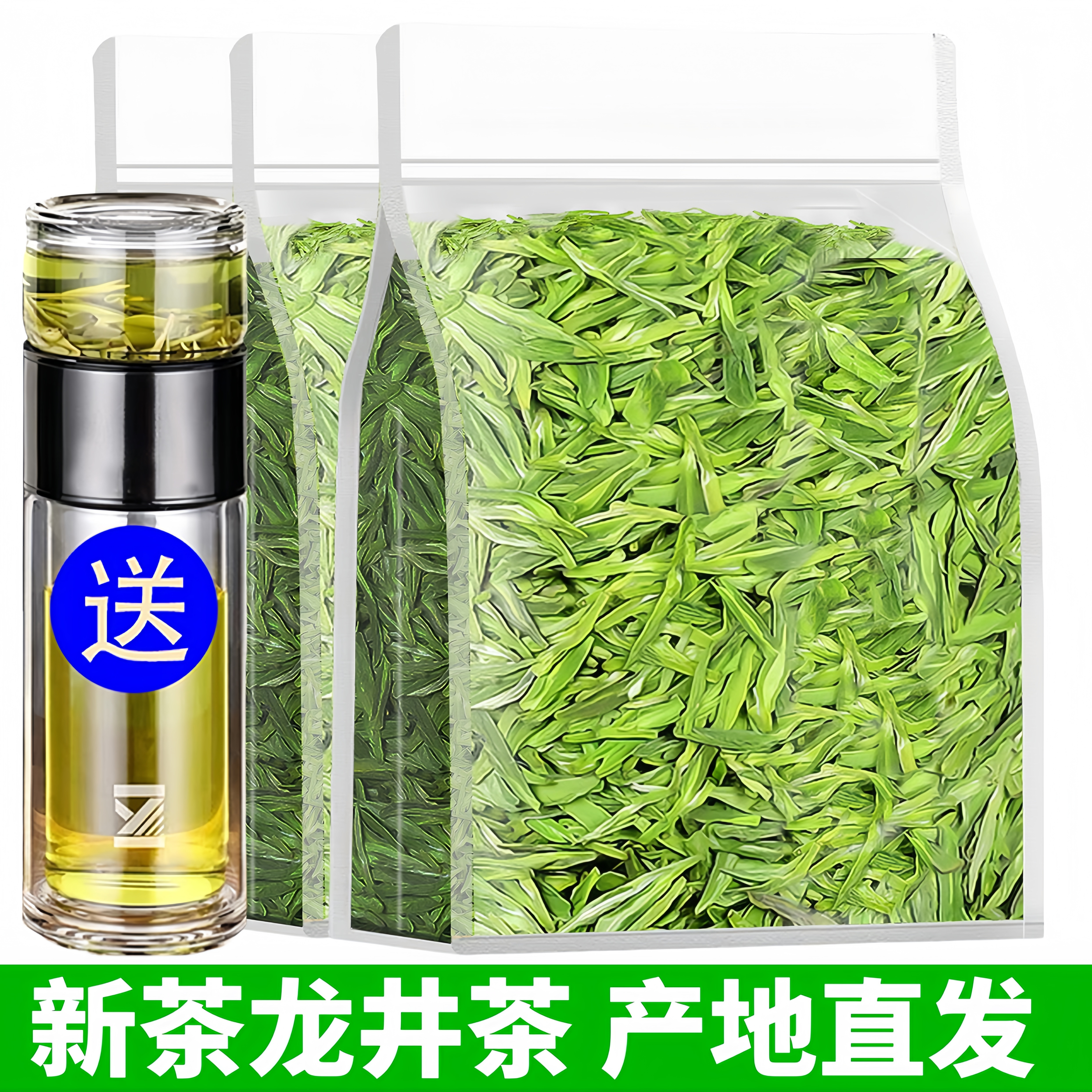 新茶雨前春茶正宗龙井绿茶