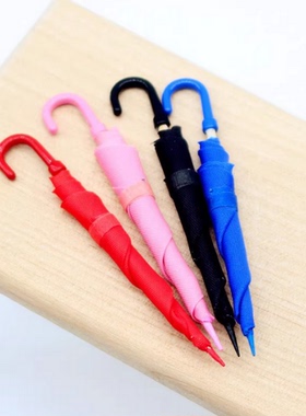 仿真彩色雨伞微缩场景模型DIY造景创意装饰雨伞场景摆件