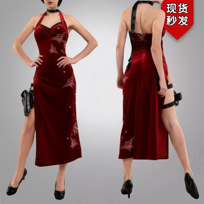 万圣节生化危机cos服Resident Evi艾达王cosplay旗袍