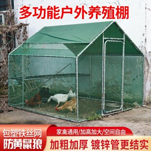 鸡笼子家用室外大号户外养鸡专用笼新型养鸡笼防雨农村鸡舍养鸡棚