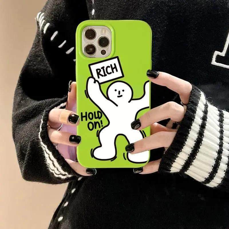 果冻绿rich英文适用vivo iqooz3手机壳neo3保护套iqooneo5活力版防摔