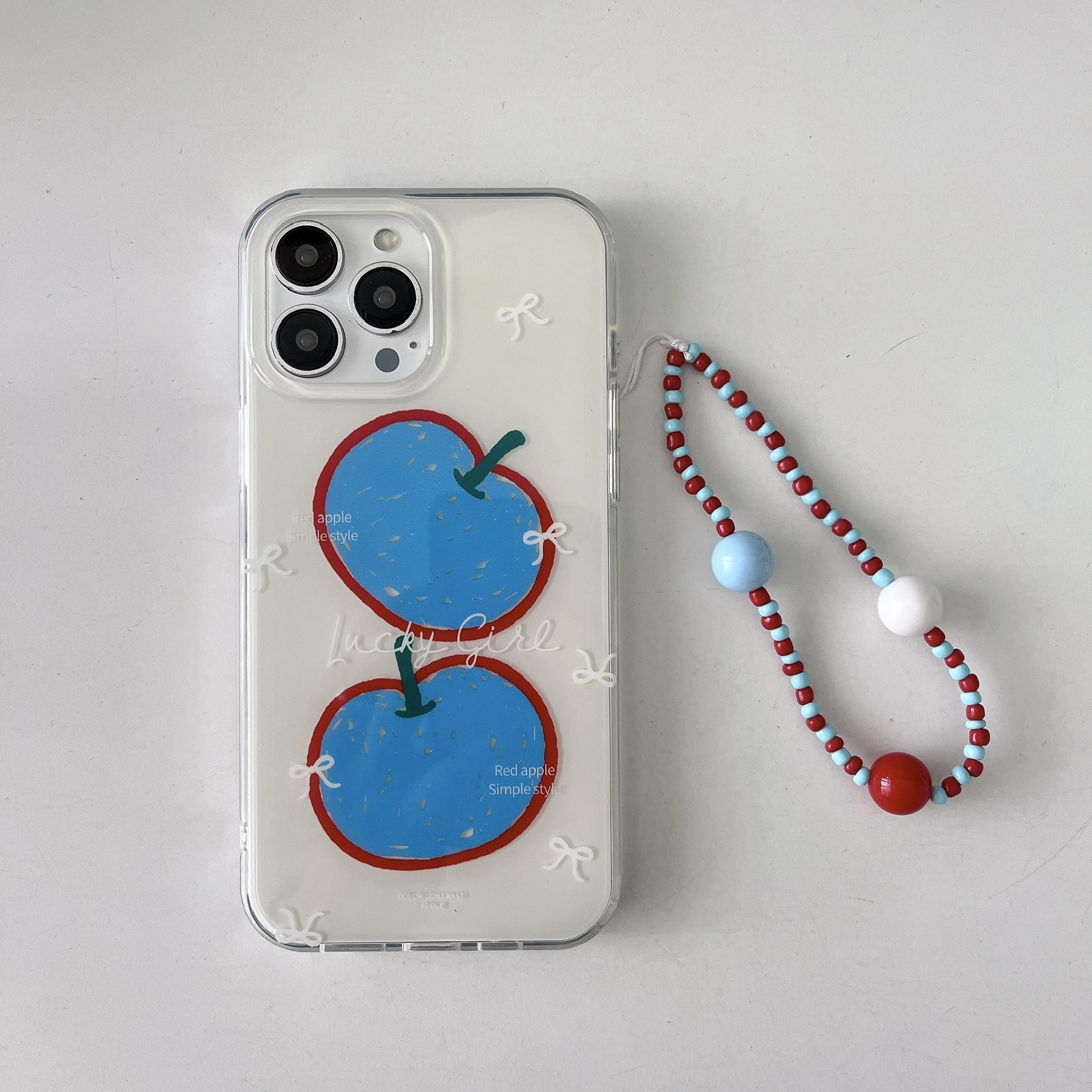 防摔 白底IMD 高颜值