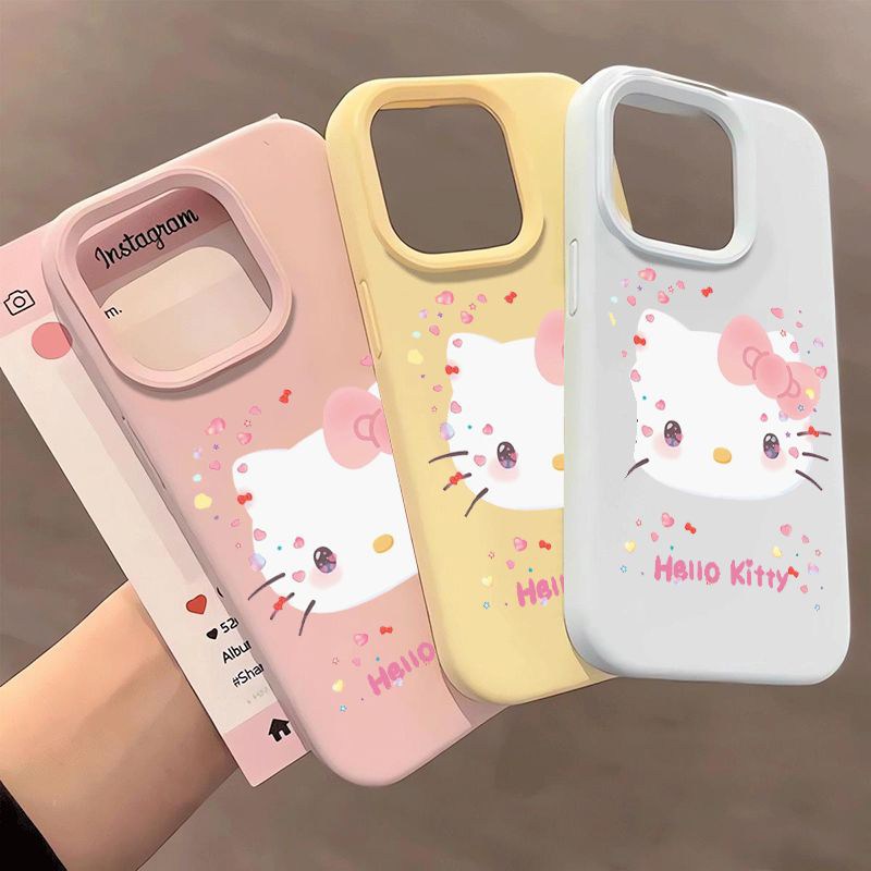 高级凯蒂猫适用于vivoy500手机壳y78/y53s/y33s高级s30/s20大孔液态s19/s18pro新款x200x100创意IQOOz9保护套