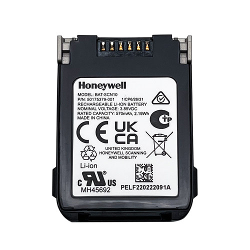 全新 原装 霍尼韦尔Honeywell 手持条码 扫描器电池  BAT-SCN10