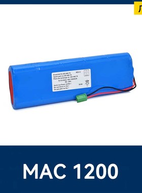 适用心电图记录器、除颤器MAC 1200ST、MAC1000、MAC1100、电池