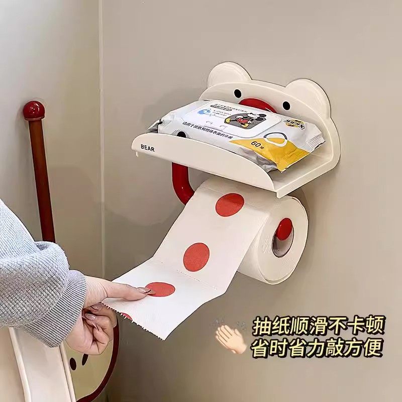 日本厕所纸巾盒吸盘壁挂卫生间卷纸架厕纸盒湿巾抽纸收纳盒垃圾袋,收纳整理,纸巾盒,淘宝优惠券,粉丝福利购,淘宝优惠卷