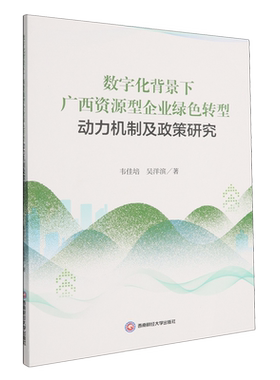 数字化背景下广西资源型企业绿色转型动力机制及政策研究