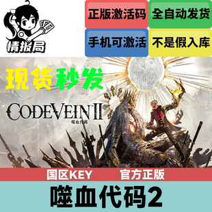 Steam平台正版游戏 噬血代码2 国区cdkey激活码 CODE VEIN 2