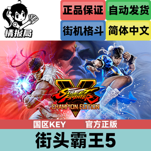 Steam正版游戏 街头霸王5 国区CDK激活码 街霸5 Street Fighter V