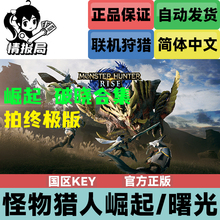 Steam游戏 怪物猎人崛起 全球 国区key 曙光 MONSTER HUNTER RISE