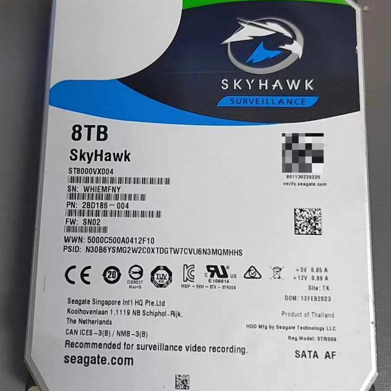 请议价-希捷SkyHawk 8TB监控硬盘 ST8000VX004