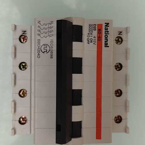 请议价-National空气开关断路器4P20A,BBD4204