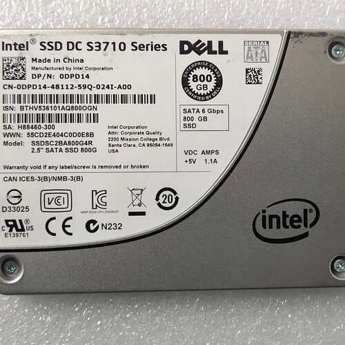 请议价-DELL 戴尔0DPD14，英特尔 intel s3710
