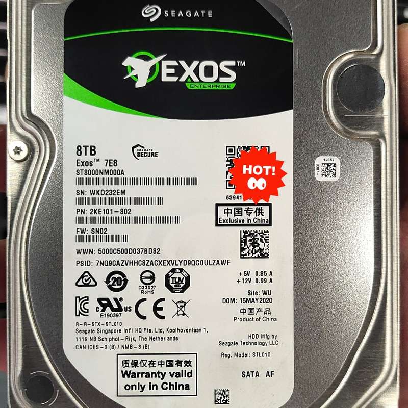 请议价-国行希捷8T SATA企业级硬盘
