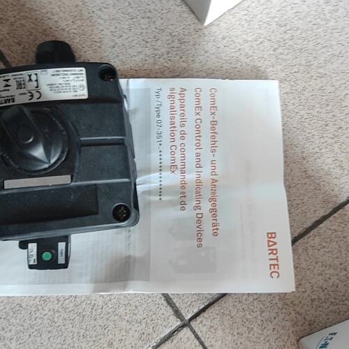 请议价-Bartec ComEx 控制旋钮开关