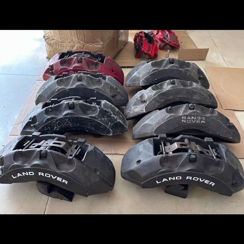 请议价-原装进口拆车全新正品5.0卡钳大六刹车套装,路虎卡钳大6