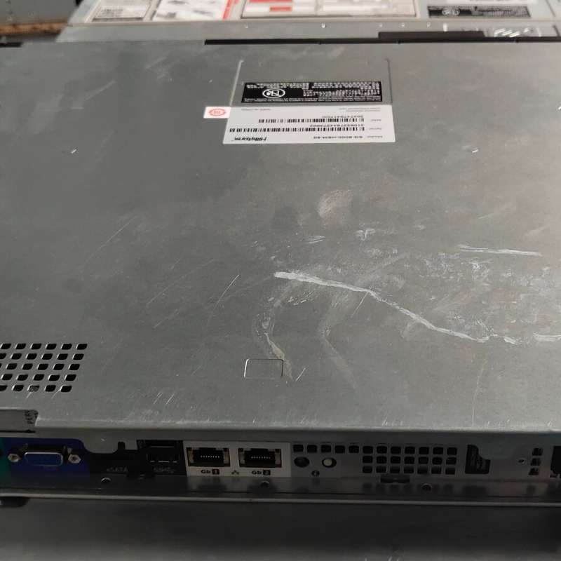 请议价-DEll 短机箱1U服务器,带一颗1220v3 CPU, 8