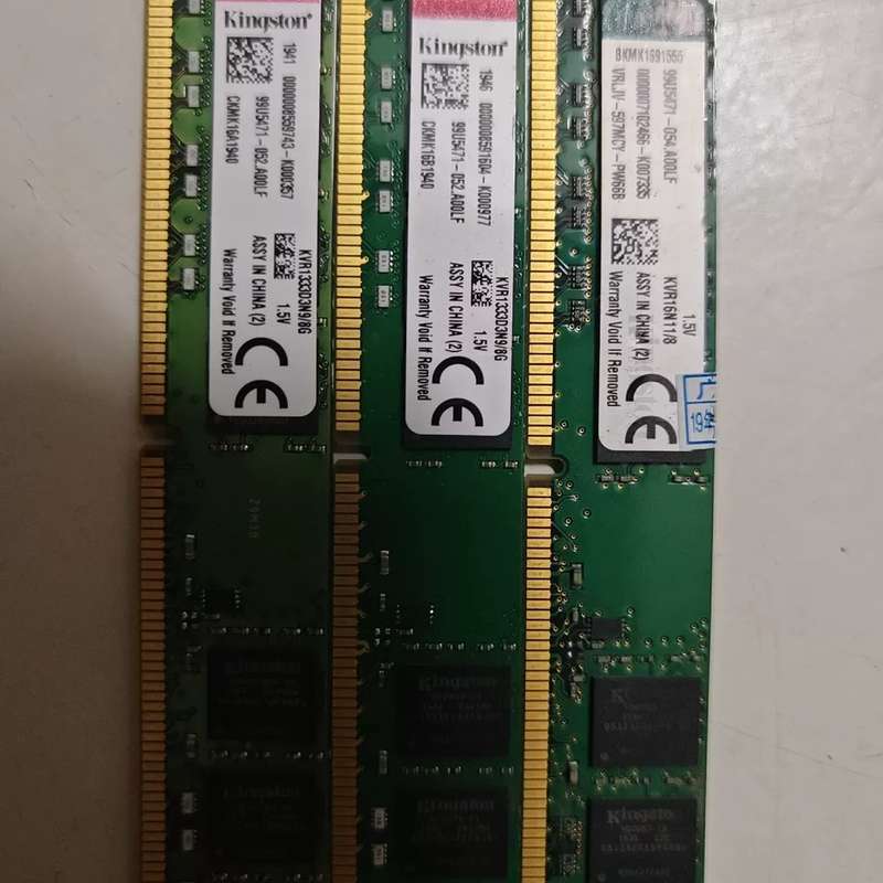 请议价-金士顿DDR3内存条,8GB(3条