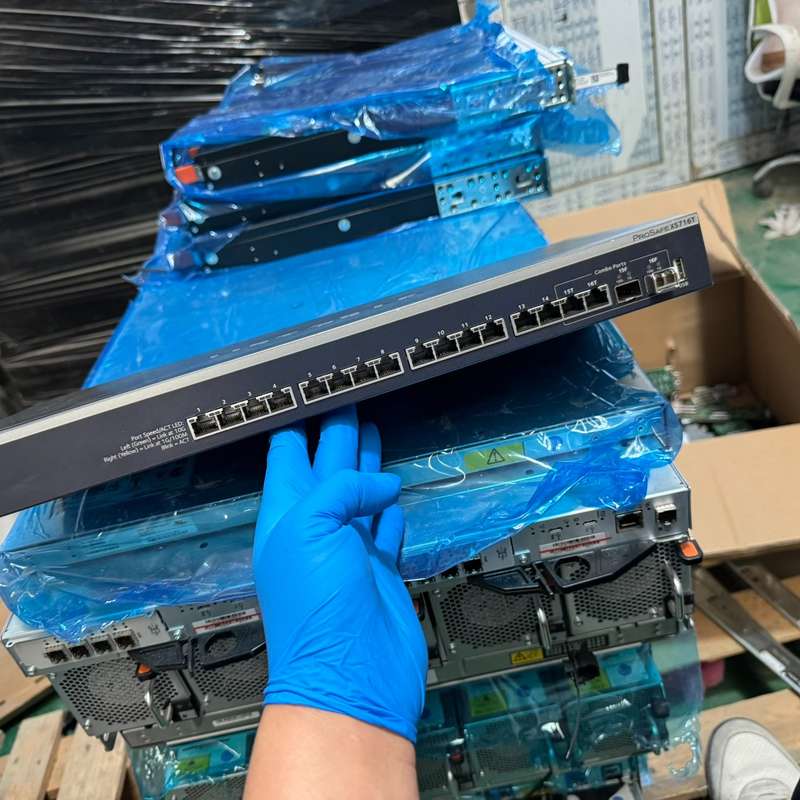 请议价-Netgear美国网件XS716T 16口全万兆简单网管交换