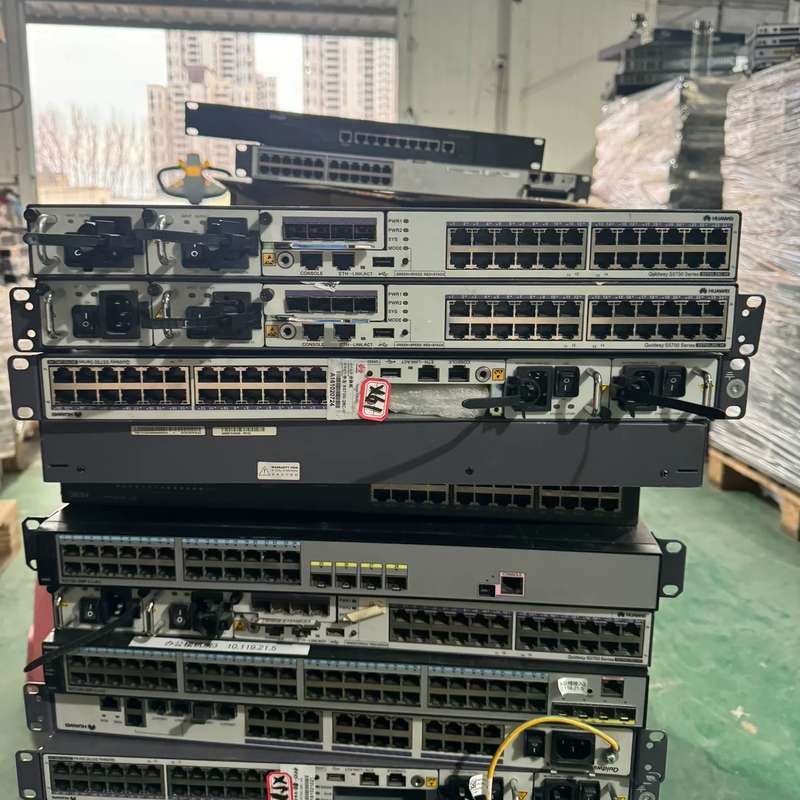 请议价-华为S5700-28C-HI三层核心24口全千兆交换机 双电