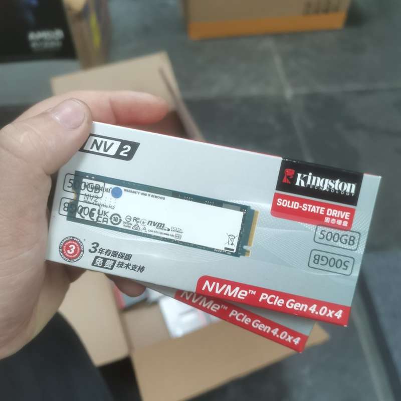 请议价-金士顿NV2 500G NVME协议 固态硬盘!