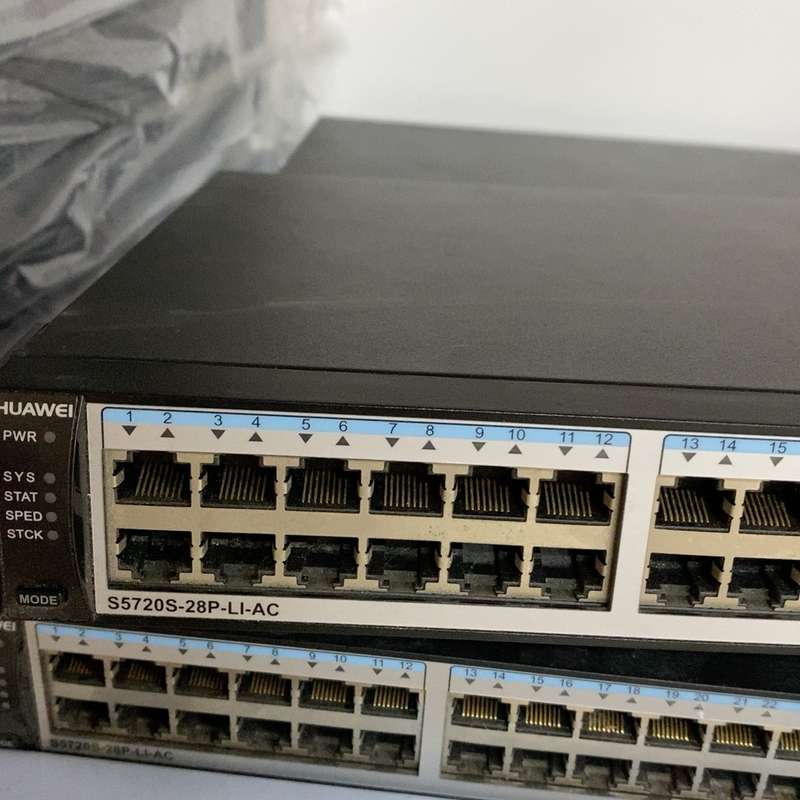 请议价-华为 S5720S-28P-LI-AC 九成新，测试过正常使