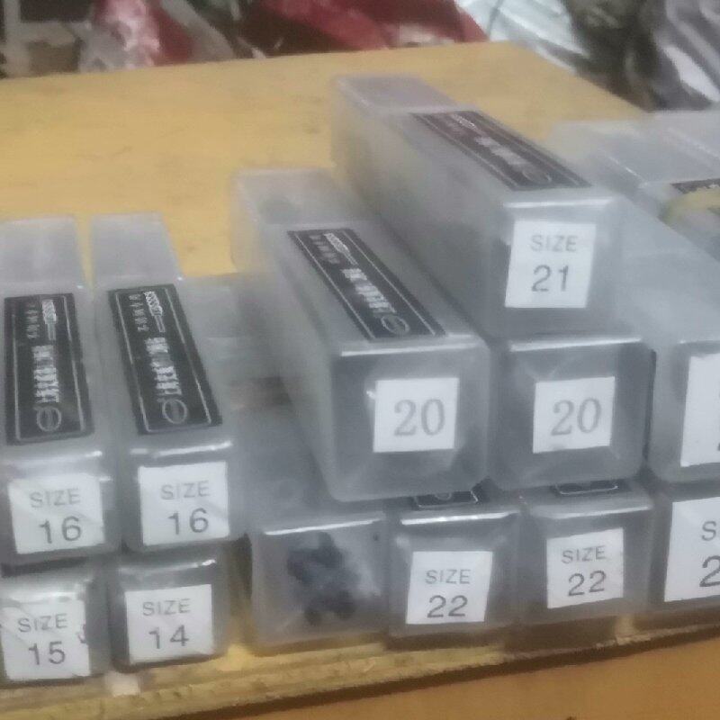 请议价-全新上海格威1/2柄专用HSS钻头14-25共22支,