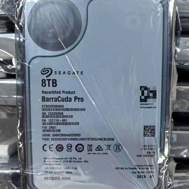 请议价-全新希捷 8T SATA 7200转 机械硬盘