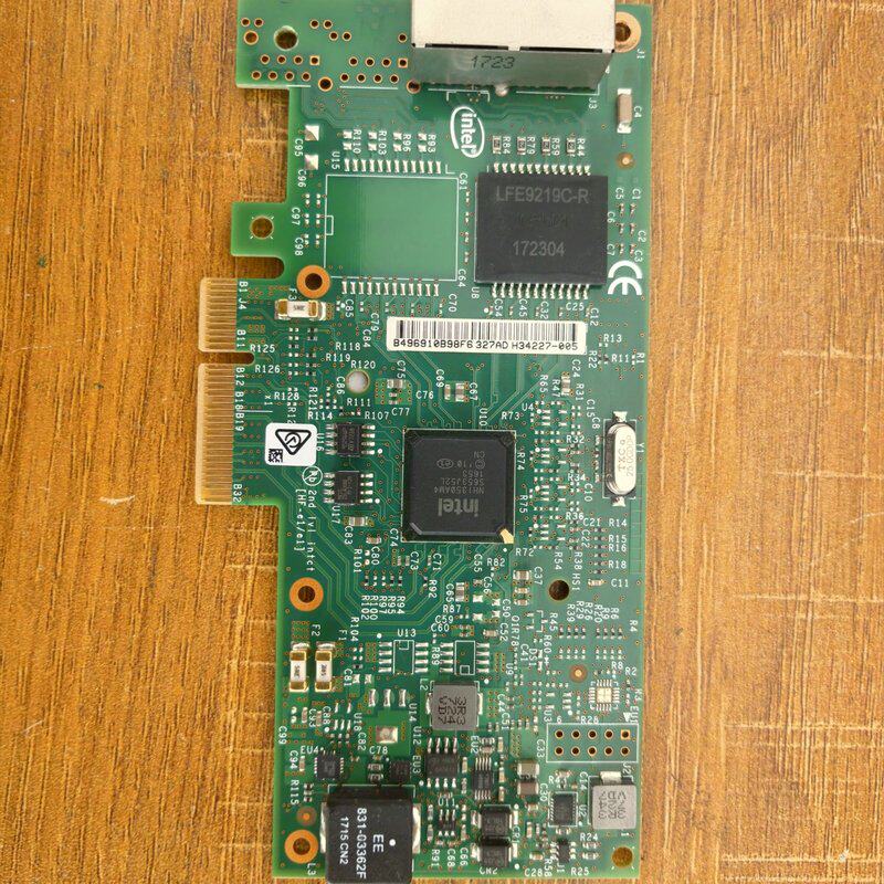 请议价-原装拆机Intel I350-T2带蓝标双口千兆网卡 PCI
