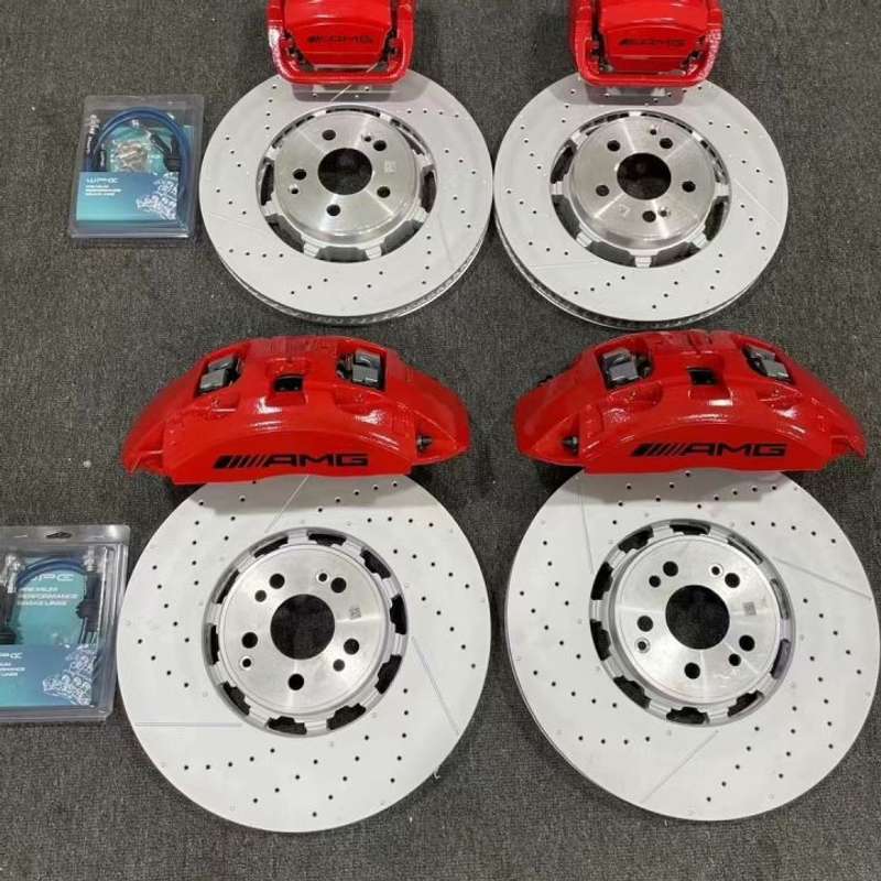 请议价-款奔驰AMG G500/G63 正品拆车前六后一刹车卡钳