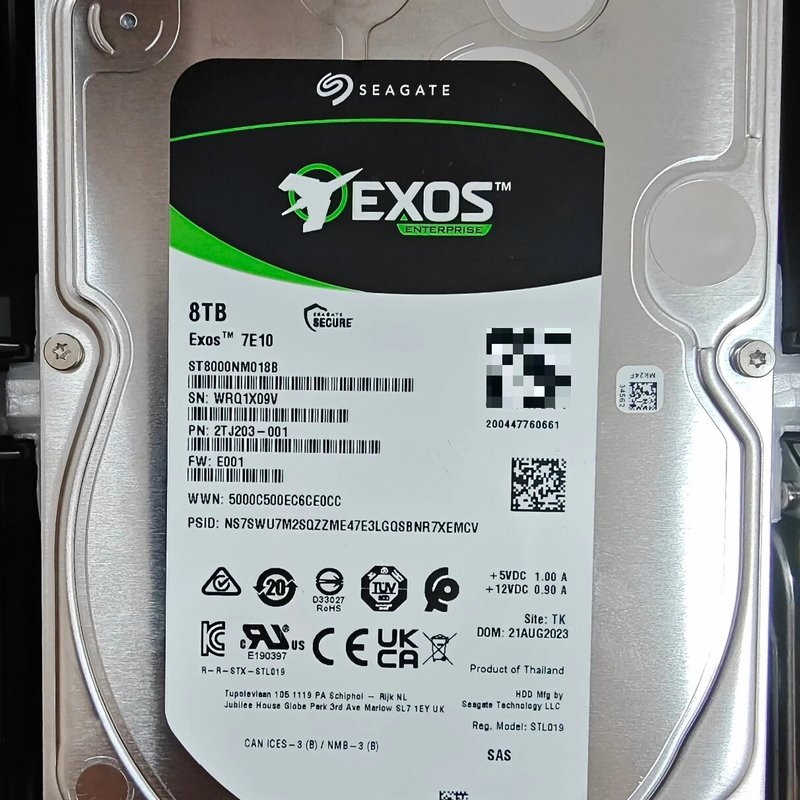请议价-希捷8T SAS 12GB 企业级硬盘