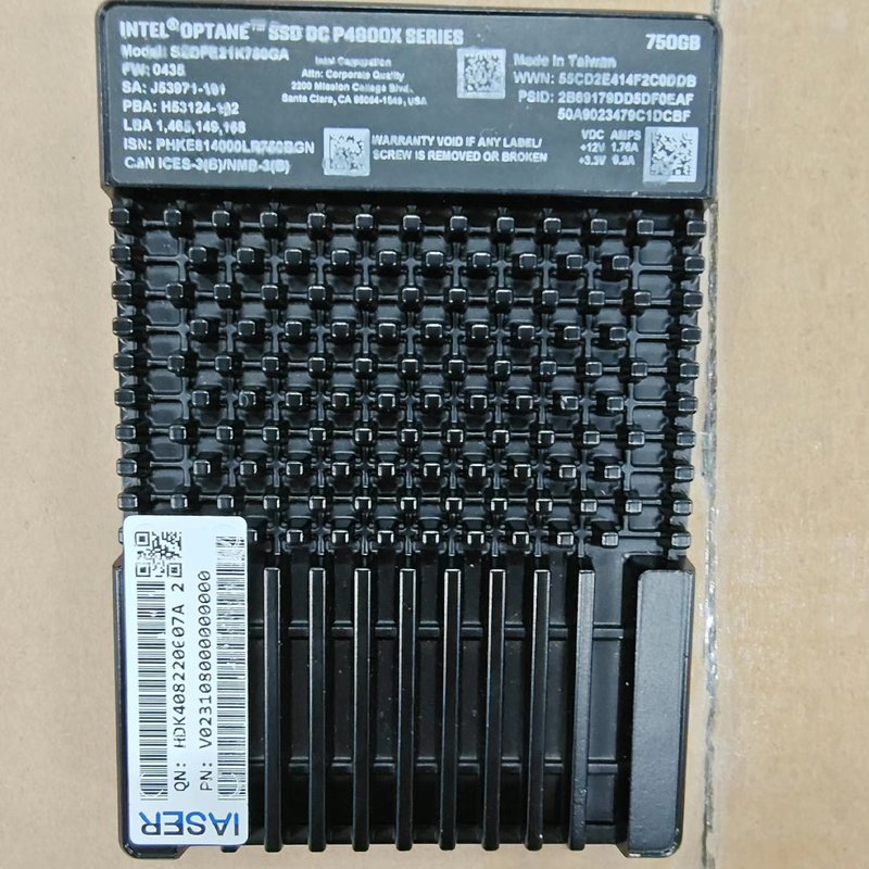 请议价-傲腾 英特尔Intel OPTANE P4800X 750G