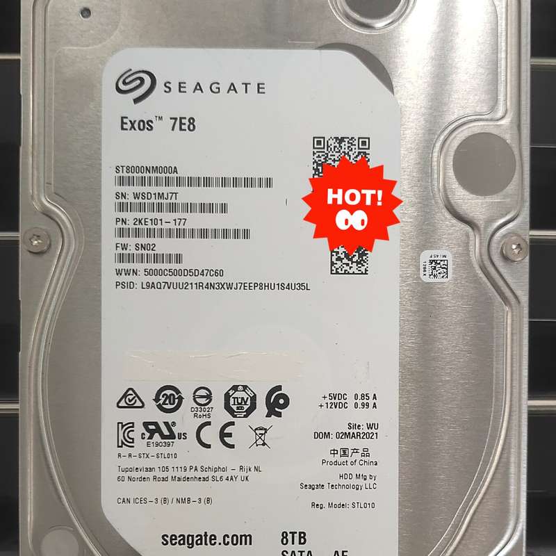 请议价-希捷 8T SATA 企业级硬盘