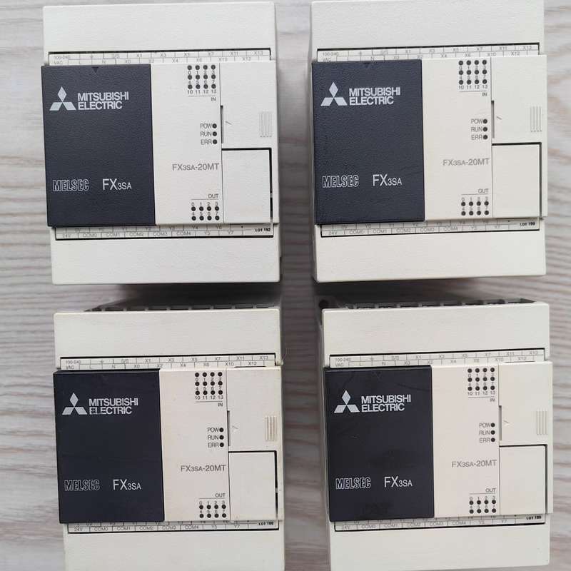 请议价-三菱PLC FX3SA-20MT-CM，原装正品，拆机件，功