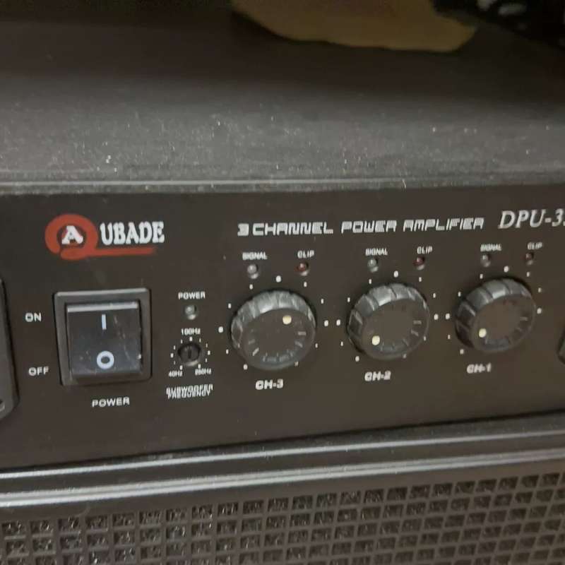 请议价-UBADE DPU-3350三通道功放,专业舞台设备!