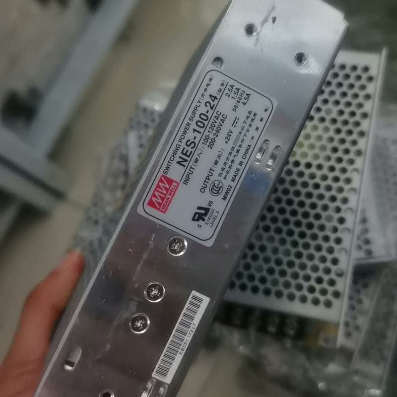 请议价-台湾明纬NES-100-24开关电源24V4.5A拆机剪线的