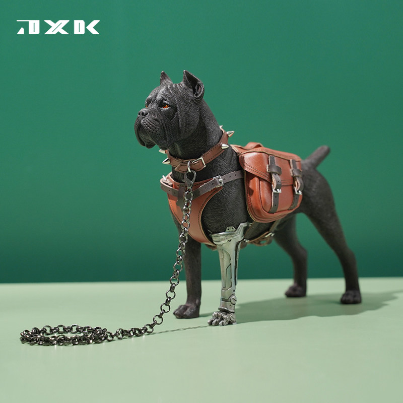 jxk 1/6 卡斯罗动物模型 机械狗未来风赛博朋克仿真动物模玩摆件