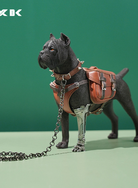 JXK 1/6 卡斯罗动物模型 机械狗未来风赛博朋克仿真动物模玩摆件